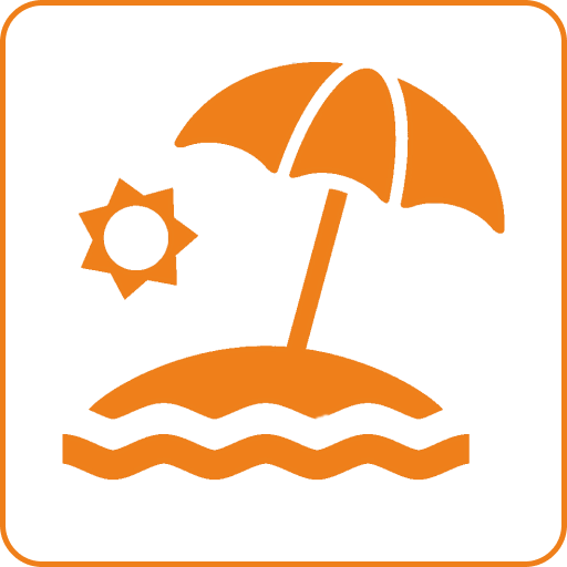 350м до песчаного пляжа